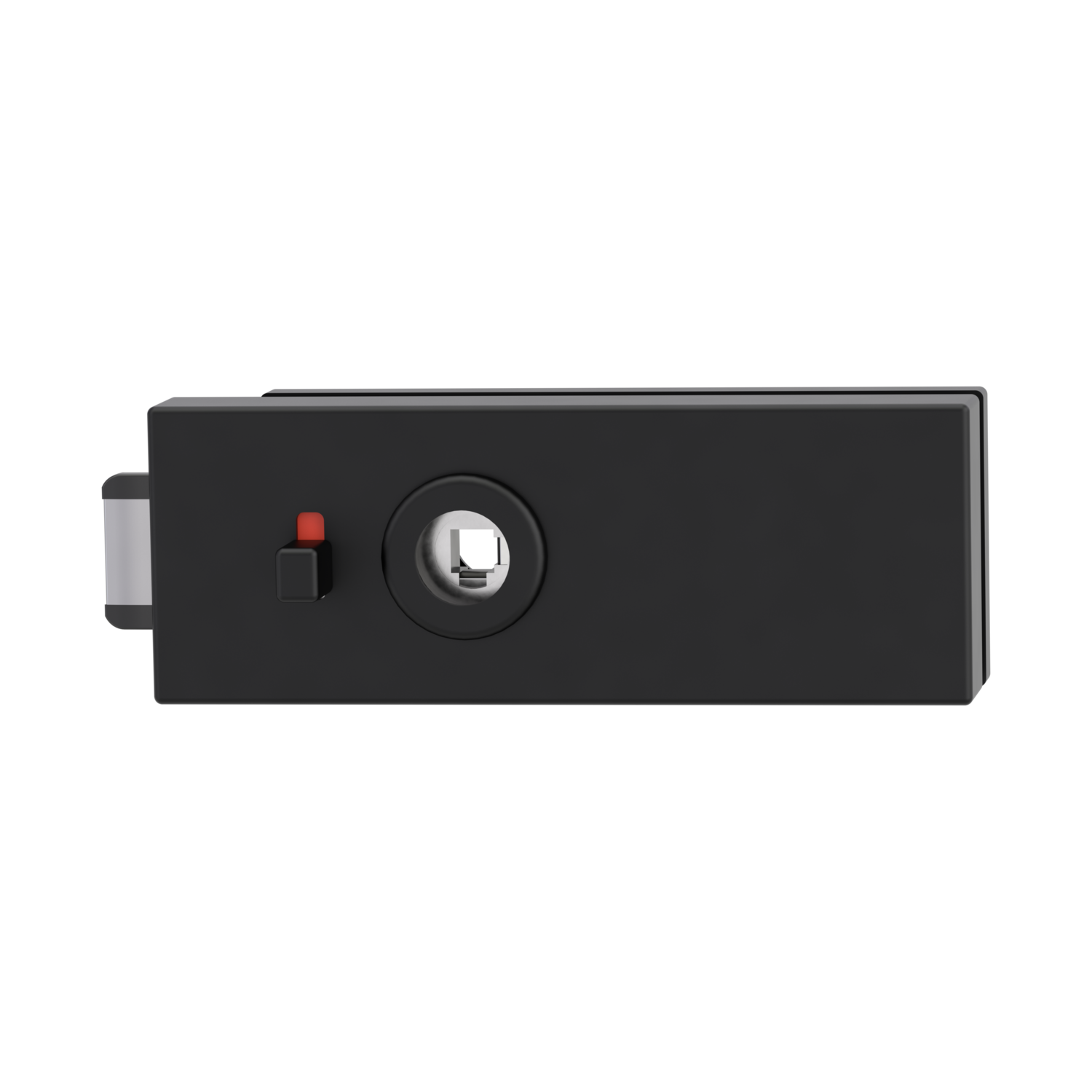 Griffwerk PURISTO S -Graphitschwarz Schlosskasten -smart2lock