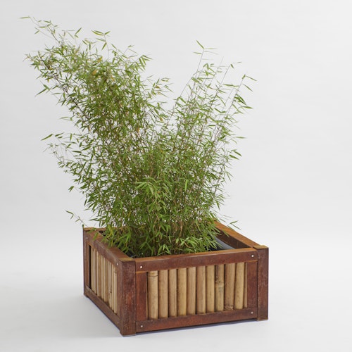 BambusBASIS Hochbeet - Profile Corten