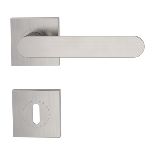 Griffwerk Türgriff AVUS Schraubtechnik eckig - Samtgrau, Kaschmirgrau, Graphitschwarz