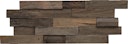 Vorschaubild INDO rustikale Holzwandverkleidung Teak DA52050CH Charred