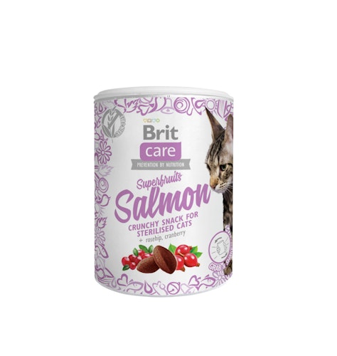 Brit Care Cat Superfruits - 100 Gramm Katzensnack