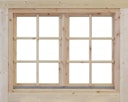 Vorschaubild Wolff Finnhaus Doppel-Fenster Alina 44/58/70 mm isolierverglast