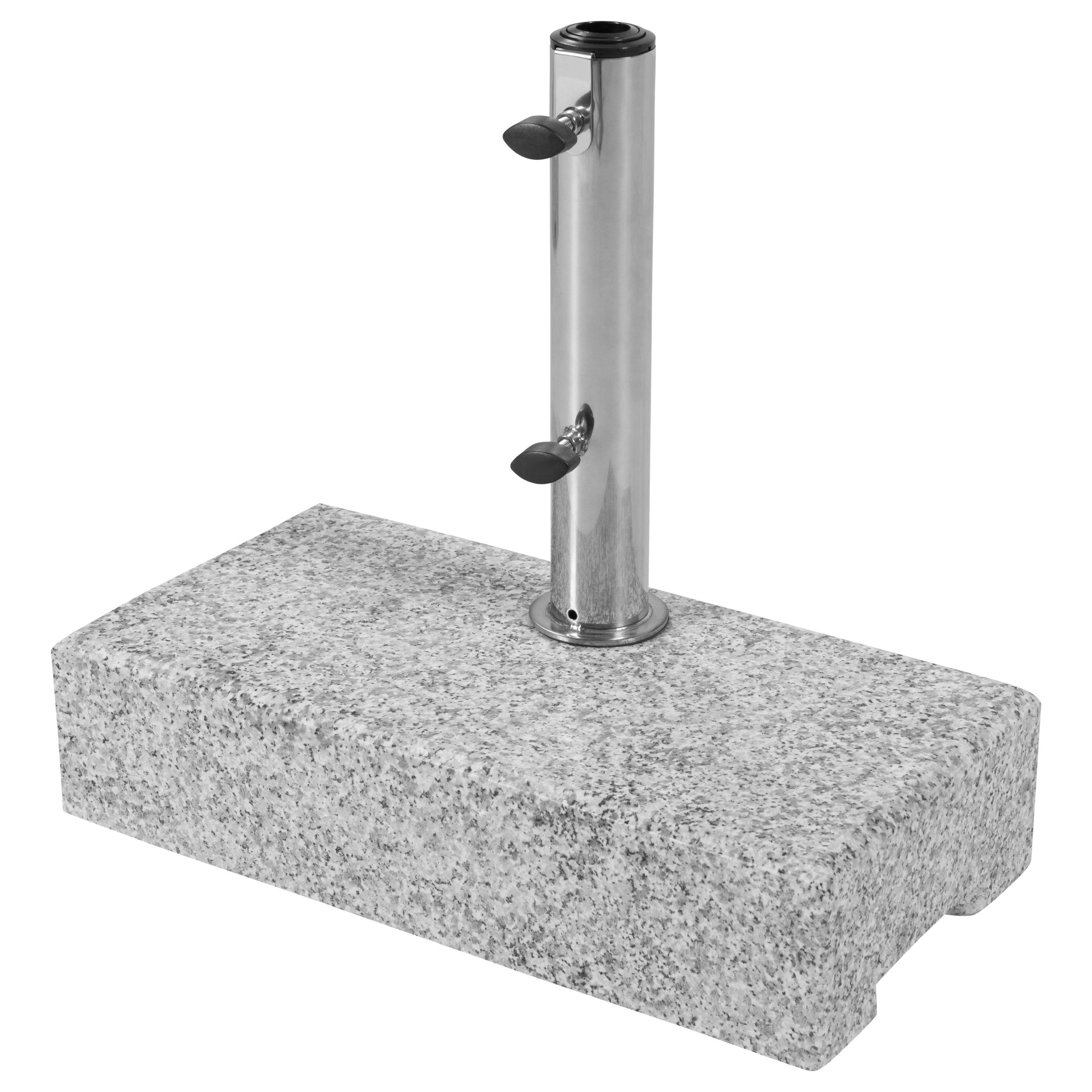 doppler Granitsockel ACTIVE Balkon 25 kg, Hellgrau