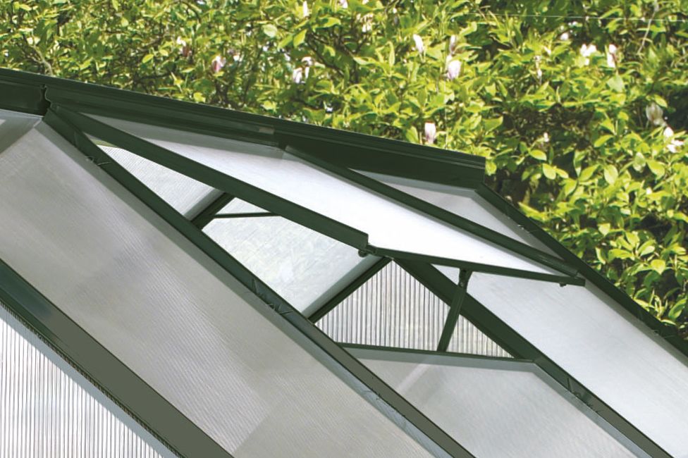 VITAVIA Alu-Dachfenster für Gewächshäuser »Calypso«, BxT: 73,6 x 57,3 cm - gruen - Image 3