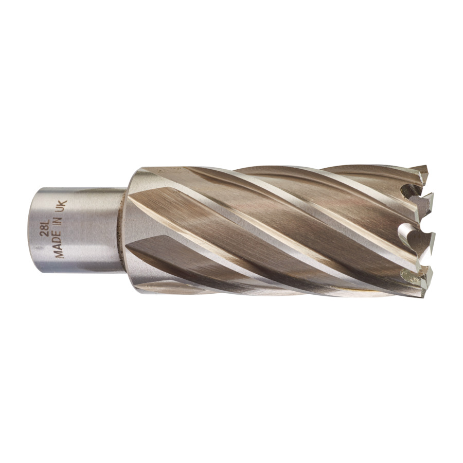 Milwaukee KERNLOCHBOHRER 28X50MM HSS LANG 4932343303