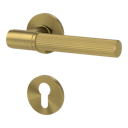 Vorschaubild Griffwerk VAYA 136 ARIS fast2fix Fast2Fix Rosetten rund Profilzylinder Gold matt