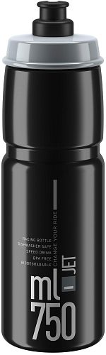 Elite Trinkflasche Jet Plus 750 ml schwarz
