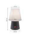 Vorschaubild 8 seasons design LED-Tischleuchte No. 1, 30 cm (WW), verschiedene Farben