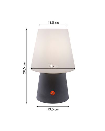 8 seasons design LED-Tischleuchte No. 1, 30 cm (WW), verschiedene Farben