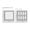 Vorschaubild Karibu Eco Gartenhaus Merseburg 6 inkl. Anbaudach - Sparset