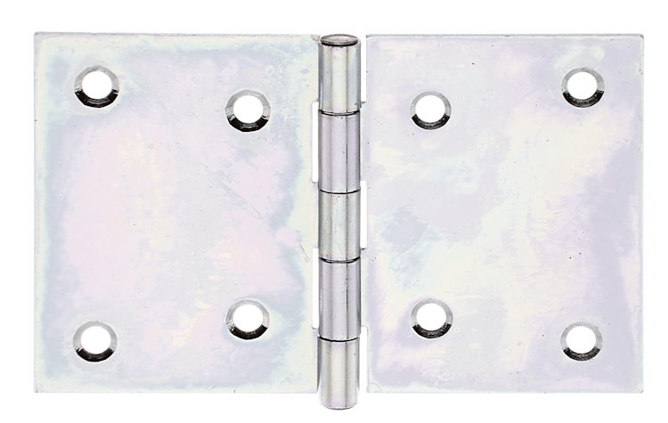 Alberts® Scharnier, galvanisch verzinkt dickschichtpassiviert, LxB 80x120 mm 346515