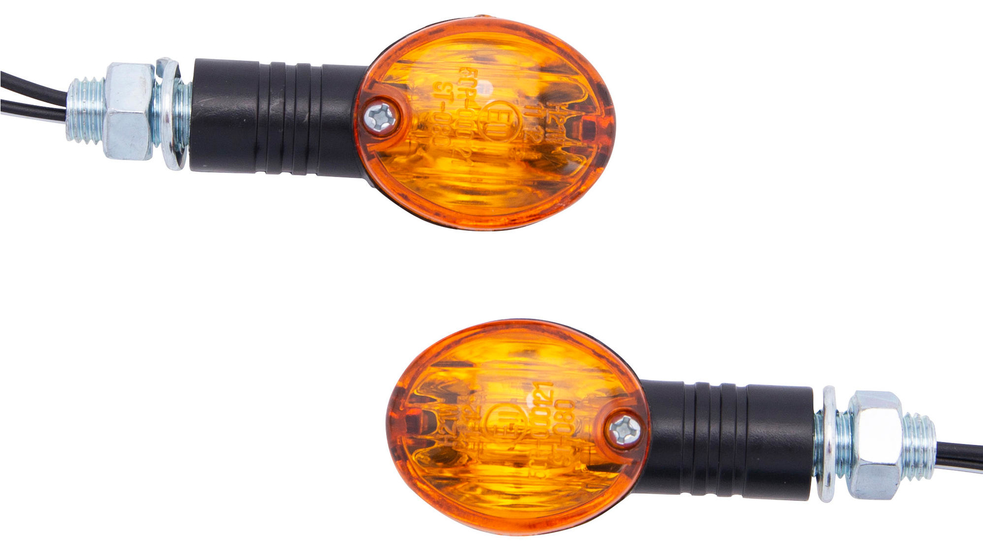 Spec X Blinker Mini-Bullet Schwarz Paar