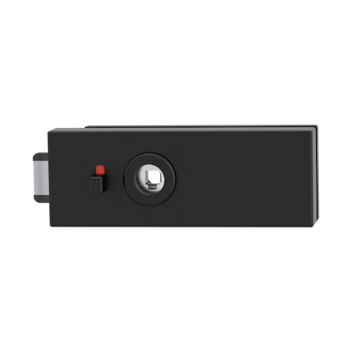 Griffwerk PURISTO S -Graphitschwarz Schlosskasten -smart2lock