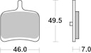 Vorschaubild SBS Bremsbelag 857LS Street Sinter