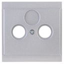 Vorschaubild Kopp Antennenabdeckung TV/RF MALTA silber