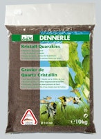 DENNERLE Kristall-Quarzkies dunkelbraun 1-2 mm (10 kg)