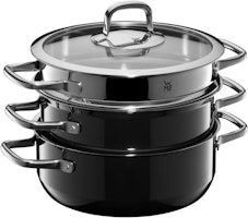 WMF Topf-Set Fusiontec Compact Black 3-tlg.