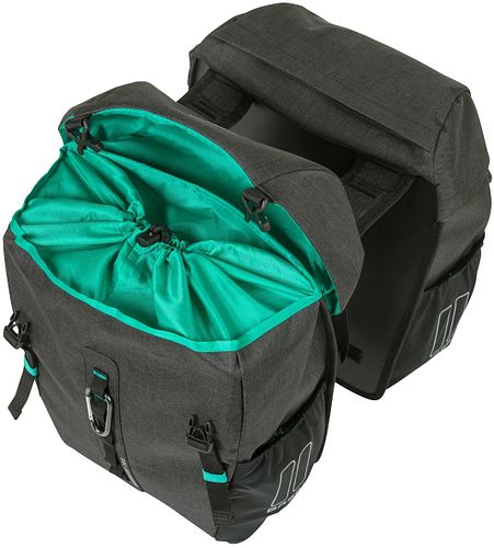 Basil Discovery 365D M Doppeltasche schwarz