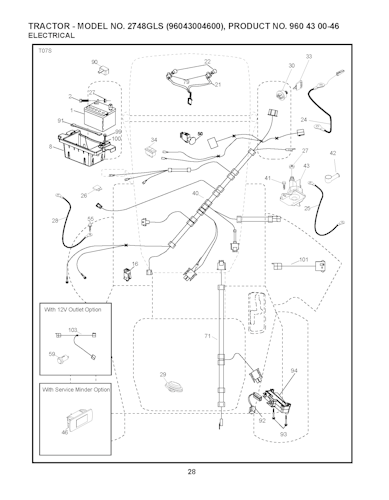 Husqvarna Gartentraktoren 96043004600 2748GLS