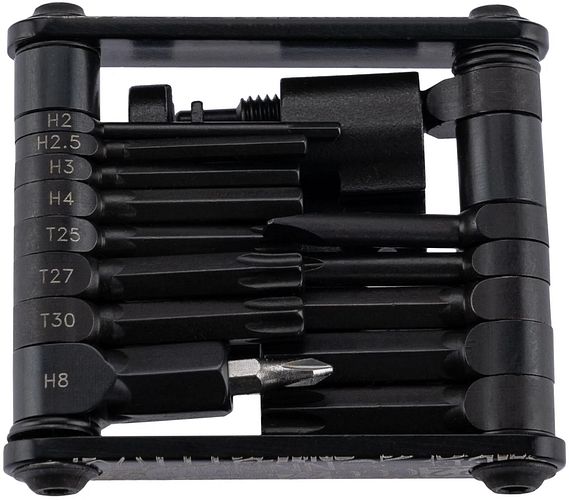 CONTEC Multifunktionswerkzeug Pocket Gadget - F22 Stealth schwarz