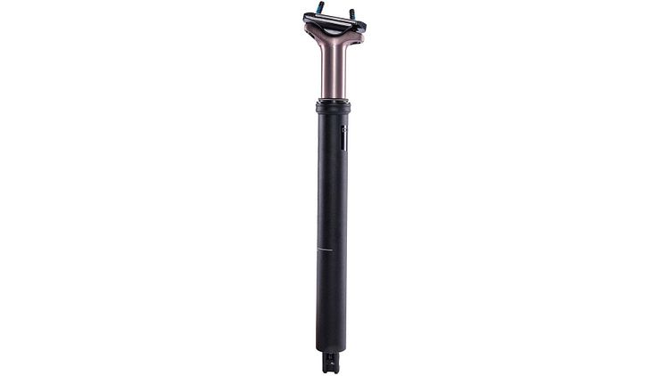 CONTEC Variosattelstütze Nara Dropair DLX 30,9 mm schwarz schwarz / taupe anodisiert 345 mm lang, 40 mm Verstellbereich