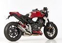 Vorschaubild Shark Performance SLIP-ON Titan silber SRC 4 für HONDA CB1000R EURO4 EURO5 