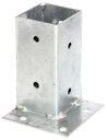 Alberts® Aufschraubhülse für Ecken 150mm für verschiedene Pfostenstärken