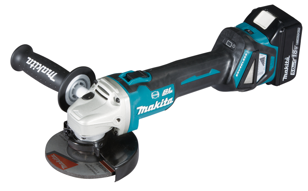 Makita Akku-Winkelschleifer DGA513RTJ