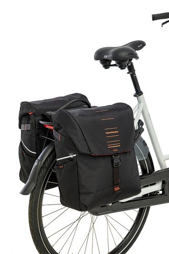 New Looxs Doppeltasche Vigo Double schwarz / orange / orange