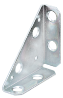Alberts® Eckplatte, sendzimirverzinkt, Schenkellängen 50 mm, Breite 70 mm 337254