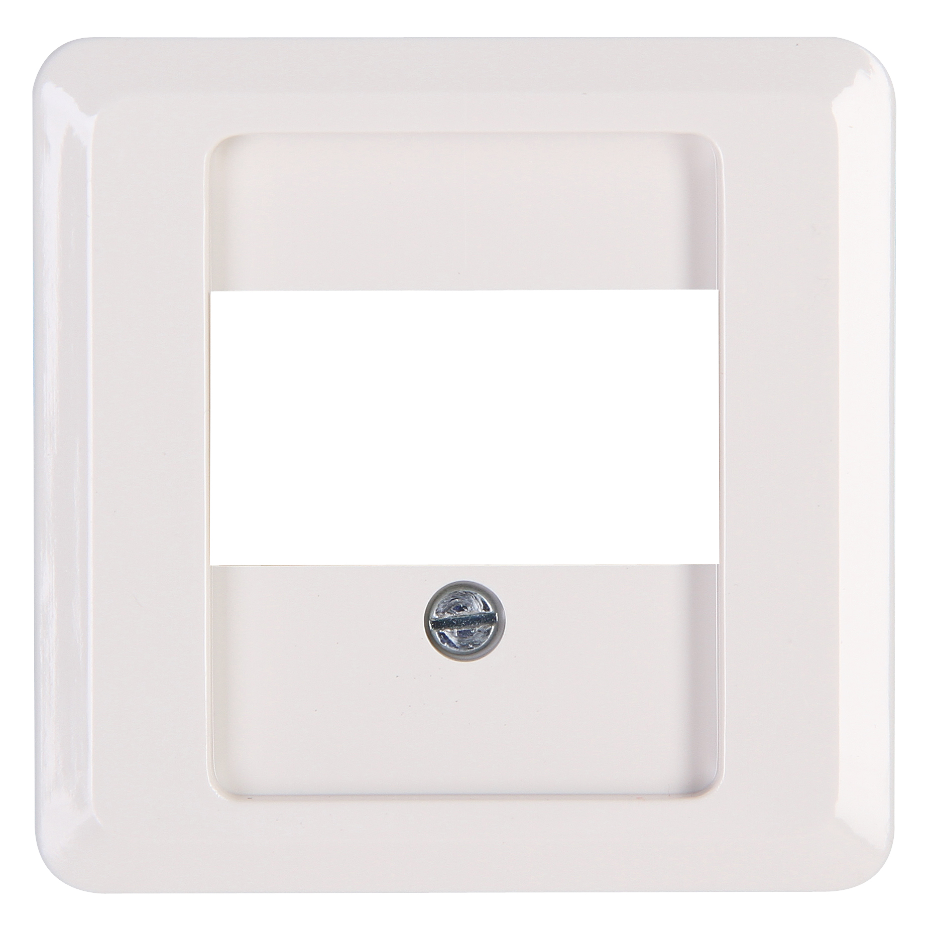 Kopp Abdeckung für TAE-Telefon-Anschlussdose MILANO weiß