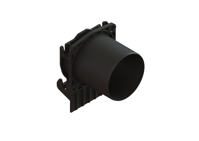 Kessel 680334 - Adapterplatte mit Stutzen