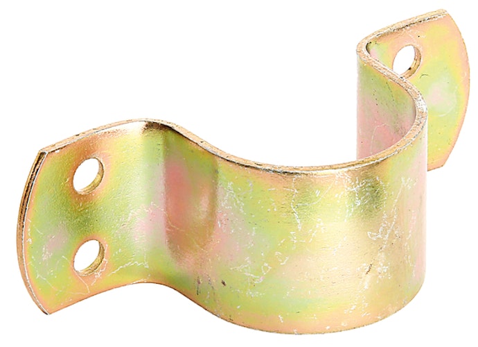 Alberts® Rohrschelle galv. gelb verzinkt Außen-⌀44,5mm ⌀1 3/5 Zoll TxB 40x119mm 