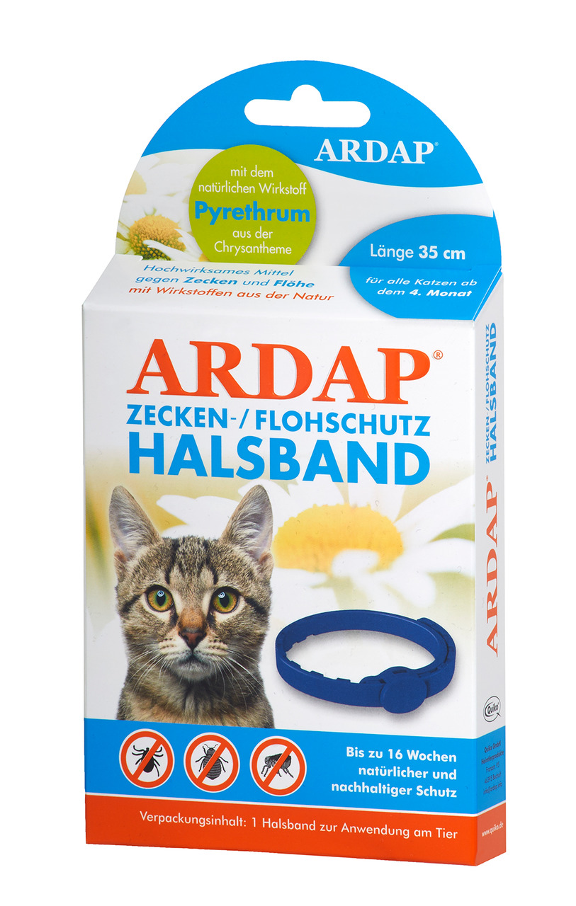 Thumbnail - ARDAP Zecken-/ Flohhalsband für Katzen Ungezieferbekämpfung