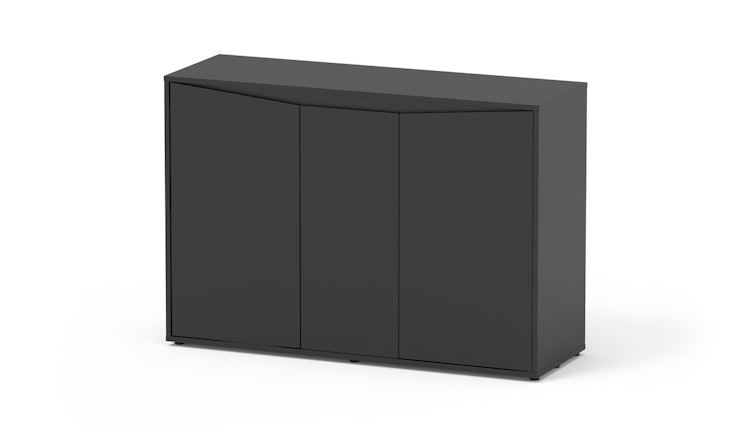 aquatlantis Splendid 240 schwarz Aquarium mit Unterschrank