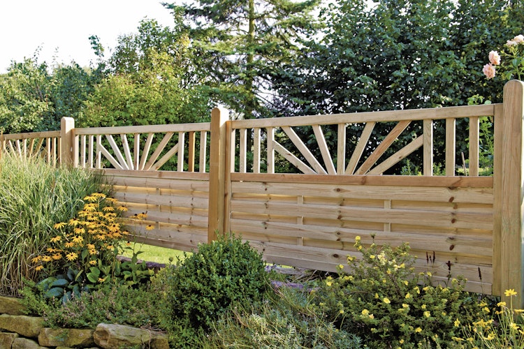 T&J FREIBURG Zaunelement 90x180 cm