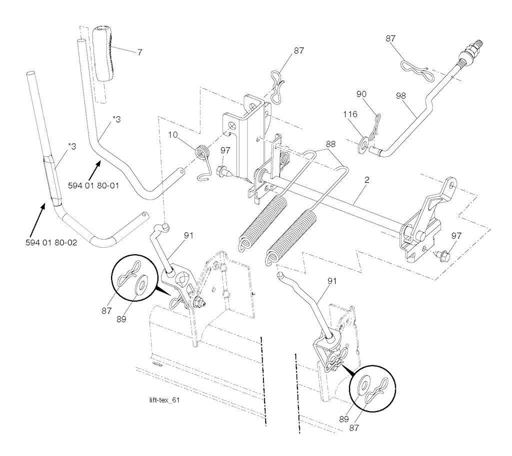 Explosionszeichnung Ersatzteile