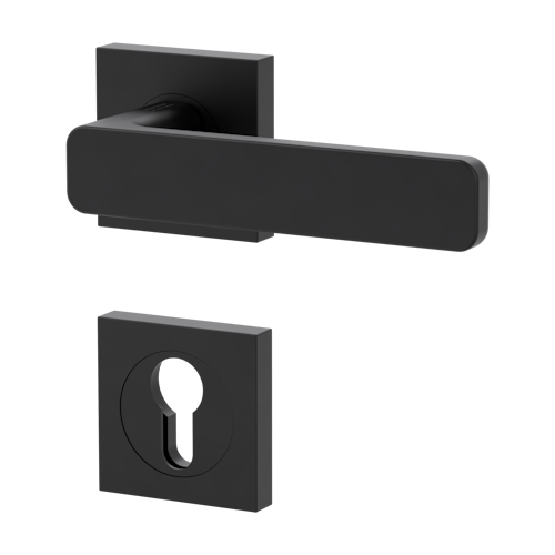 Griffwerk Türgriff MINIMAL MODERN SIEGER DESIGN eckig - Samtgrau,Kaschmirgrau,Graphitschwarz