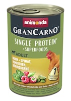 Huhn + Spinat, Himbeeren, Kürbiskerne Varianten Bild