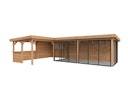 Vorschaubild Palmako Carport/Pavillon Connect Lenna 33,2 m² Set 421 Slide