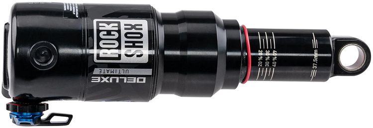 RockShox Federbein Deluxe Ultimate RCT 165 mm schwarz 37,5"