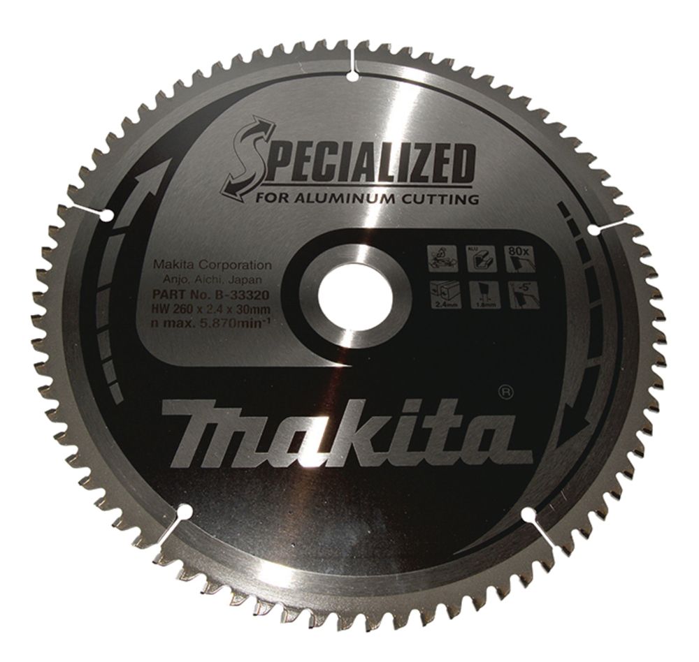 Makita SPECIALIZED Sägeb.260x30x80Z B-33320