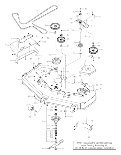Husqvarna Nullwendekreismäher kommerzielle Nutzung 966613404 P-ZT 54