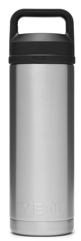 YETI Trinkflasche RAMBLER 18 oz. (532 ml) - mit Chug-Verschluss Stainless Steel