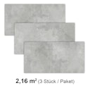 Vorschaubild Revét Vinyl Wandfliese Concrete Matt 120 x 60 cm
