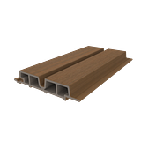 Handmuster-NewTechWood Fassadenverkleidung Castellation Pro 65 - TeakZubehörbild