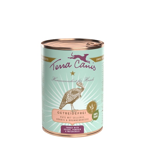 Terra Canis Getreidefrei 400g Dose Hundenassfutter