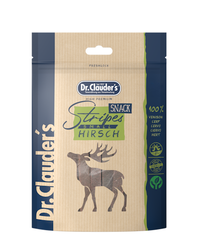 Dr.Clauder's Stripes Snack Hirsch