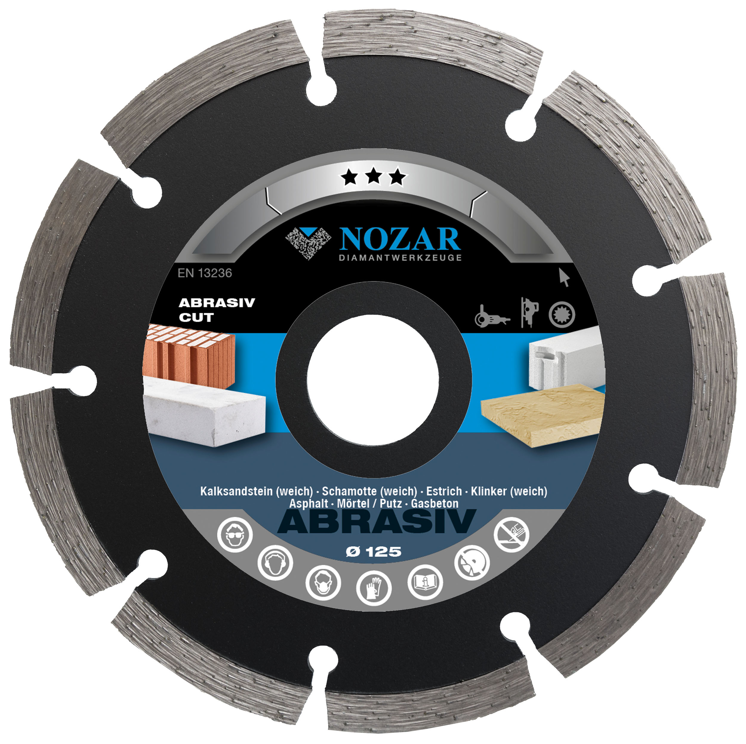 Nozar Diamant-Trennscheibe Abrasiv Cut 115 mm
