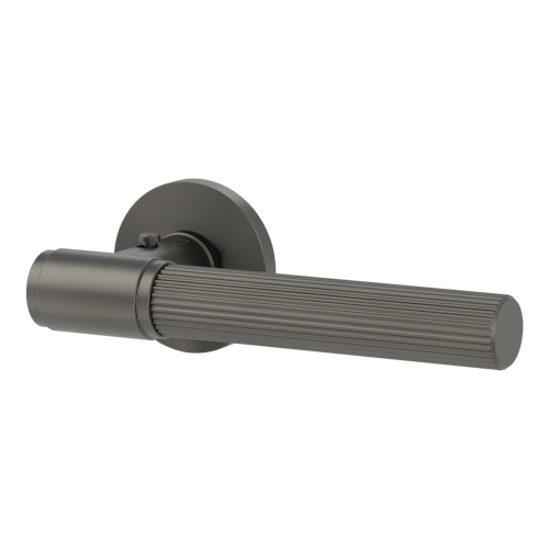 Griffwerk VAYA 136 ARIS fast2fix Fast2Fix Rosetten rund smart2lock R Kaschmirgrau